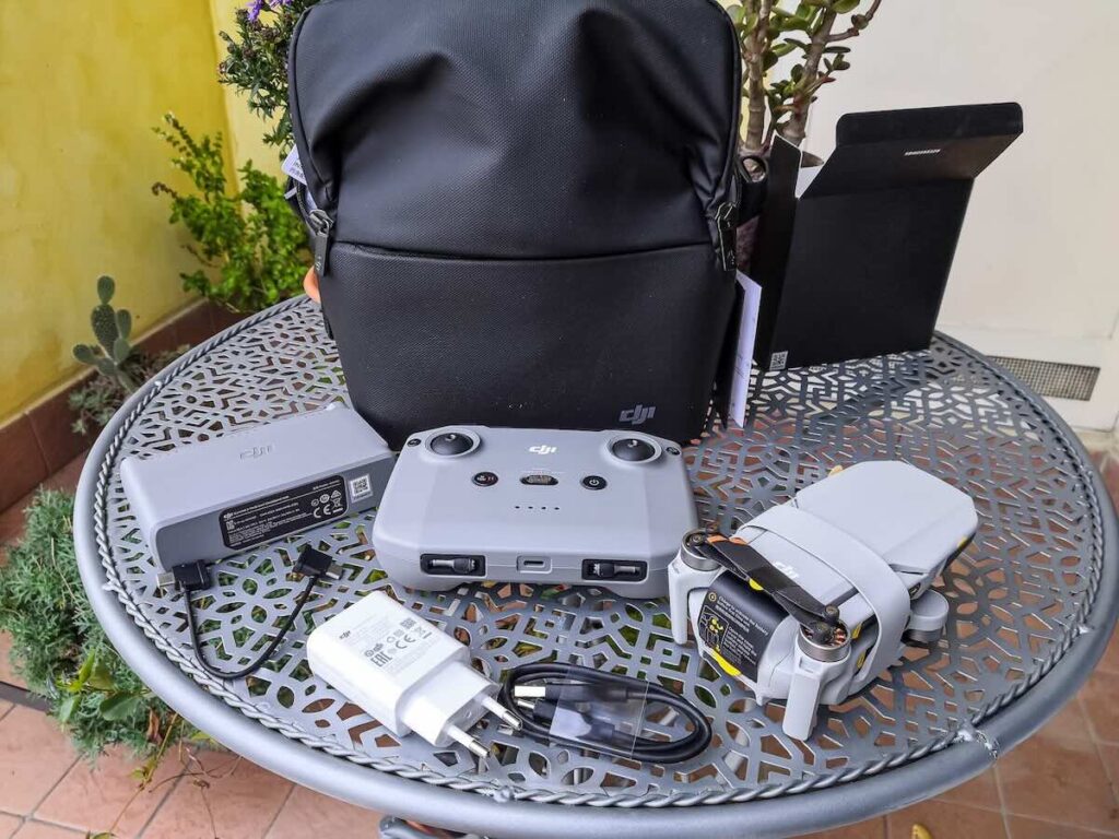 Preparare il drone e l’attrezzatura prima della partenza