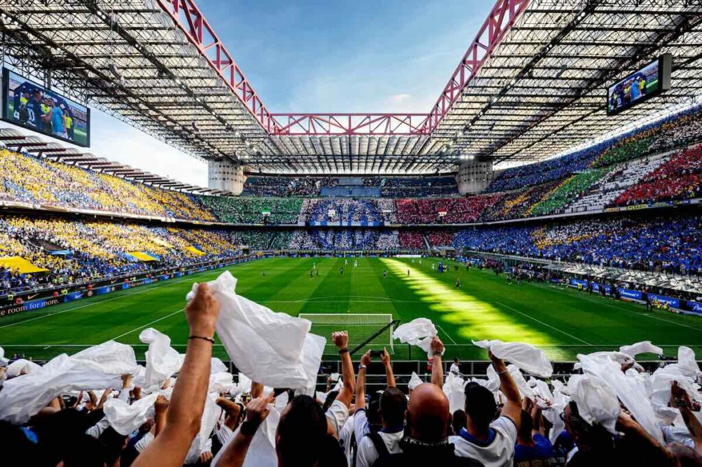 Matchday a San Siro tifosi allo Stadio San Siro