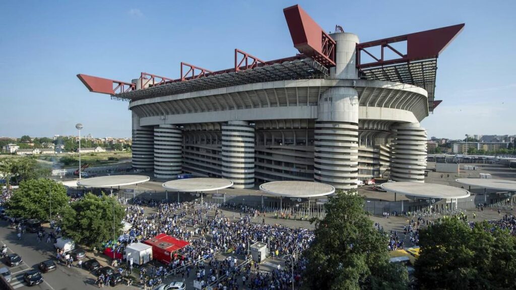 Quartiere San Siro Milano Zona San Siro a Milano nei giorni di partita